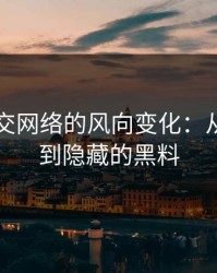 窥探社交网络的风向变化：从瓜入口到隐藏的黑料